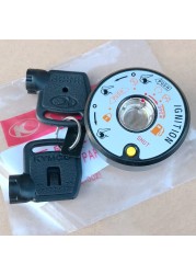 Motorcycle Anti-theft Magnetic Lock Cover Fit For Kimco Ct250 300 Abs Jinli Fengli Dynamic Curve Magnetic Lock