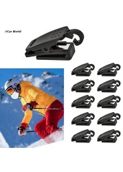 Mask Holder for Ski Helmet Mask Clip Hook Bracket Cycling Skiing Climbing Sports