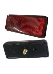 1pc ATV Rear Reflector For ATV Motorcycle Dirt Bike Quad Scooter Red Rectangle Reflector Panel