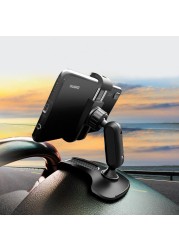 New Car Instrument Panel Snap On Car Mobile Phone Rearview Mirror Rack Navigation Hood Clip Rotating Car Mobile Phone Bracket