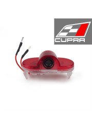 2pcs CUPRA Logo Light For SEAT Car Door Light SEAT CUPRA Alhambra Leon MK1 MK2 Car Styling CUPRA LED Insignia Light Foot Lamp