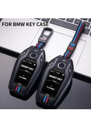 الزنك سبائك عن غطاء حافظة مفتاح غطاء ل BMW 5 7 سلسلة G11 G12 G30 G31 G32 i8 I12 I15 G01 X3 G02 X4 G05 X5 G07 X7 المفاتيح