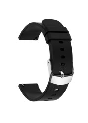 Silicone Universal 20mm Wrist Strap Watch Band for P22 Smart Watch and Other Smart Bracelet Women Men Sport Strap