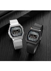 SKMEI Digital Movement Male Wristwatch Countdown Calendar Alarm LED Display Men Electronic Watch Relojes para hombre Montre