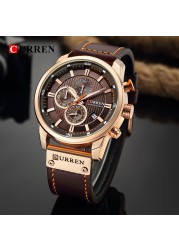 CURREN Fashion Date Quartz Men Watches Luxury Brand Male Chronograph Watch Sport Mens Wrist Watch Hodinky Relogio Masculino