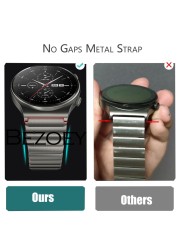22mm Titanium Watch Strap For Samsung Galaxy 3 45mm 46mm Gear S3 Metal Strap For Huawei Watch GT2 Quick Release Stainless Steel