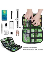 Watch Organizer Case Multifunction Portable Travel For Apple Watch Strap Band Storage Bag USB Charger Cable Tool Pouch