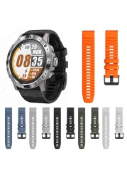 Strap for COROS VERTIX 2 VERTIX2 Sport Silicone Watch Band Quickfit Wristband Bracelet Wrist Replacement Accessories