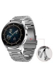 22mm/20mm Titanium Alloy Strap For Samsung Galaxy Watch 3 Gear S3 Huawei Watch GT2 Stainless Steel Bracelet Band For Amazfit GTR