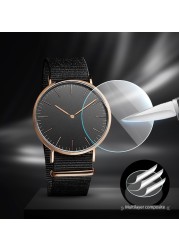 Tempered Glass for Watch 26mm 28mm 30mm 32mm 34mm 36mm 38mm 40mm Protective Protectors Watch Accessories