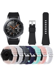 Silicone Band for Samsung Gear S3 Classic Frontier Galaxy Watch, 46mm, Galaxy Watch Accessories, 46mm, 22m