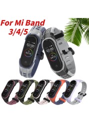 Replacement Strap for Xiaomi Mi Band 5 4 3 Breathable Strap on Mi Band4 Band3 Band5 Breathable Strap on Xiaomi Mi Band 3 4 5