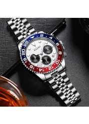 2022 Mens Quartz Watches Waterproof Diving Sports Business AAA Chronograph Watch Automatic Date Luxury Brand Trend AAA Watches