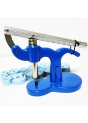 Professional bezel opener, watch insert, watchmaker, repair tool kit, with crystal glass case