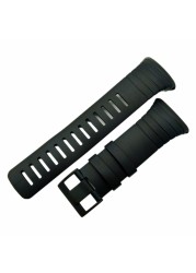 new! Men's Watches for Sunto Core 100% Fit Original Standard Strap All Black Watch Band/Strap Clasp Screw Tool