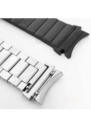 No Gaps Metal Strap For Samsung Galaxy Watch 4 Classic 46mm 42mm 44mm 40mm Stainless Steel Watch Band 4 Strap Accessories