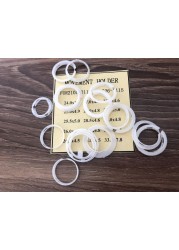 15 Miyota Movement Spacer Rings 10.5 Legging 23.3mm Assorted Sizes Plastic Repair