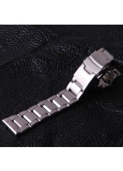 Heimdallr strap solid 22mm width stainless steel tuna SBBN 316L stainless diving watch band