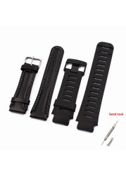 Watch accessories silicone watch strap suitable for SUUNTO X-LANDER Spartan warrior strap convex 22mm men's watch strap