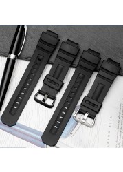 High Grade Rubber Wrist Strap For Casio G-shock AW-591/590/AWG-M100/101/G-7700 Replacement Bracelet Watch Band