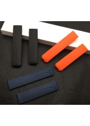 Silicone Rubber Watch Strap, 20mm, Fit for Tissot, for T-Touch 2 II, T047420A, T013420 Z353, Free Tools