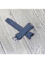 Men's Resin Strap Watch Accessories for Casio GST-S130 S110 S100 W130L W100 W110 210 Women's Sport Waterproof Black Strap