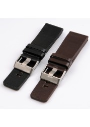 High Quality Genuine Calf Hide Leather Watchbands for Diesel Watch Strap Men Wrist Watch Bands 26mm 27mm 28mm 30mm 32mm 34mm