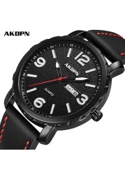 2021 New Round Simple Men Quartz Wrist Watches Male Clock PU Leather Creative Watches Relogio Masculino Wristwatches Gift