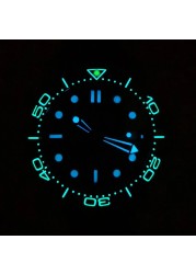 NEW HOT 20BAR 200M Water Resistant Blue Wave Japanese Watch Mechanical Automatic Watch SMP Style Sapphire Crystal Luminous