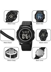 Relogio Masculino SKMEI Sports Watches Men Wristwatches Light Chrono Alarm Clock 5Bar Waterproof Digital Watch Countdown Casual