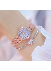 Women Watches 2022 Fashion Creative Famous Brand Small Diamond Gold Wrist Watch Female Wristwatch Bayan Kol Satti 2021