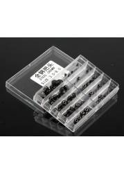 100pcs stainless steel watch crowns different sizes 3.0-8.0mm for watch repair