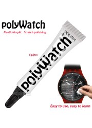 Polywatch Scratch Remover Watch Polishing Kit Acrylic Watch Repair Tools Glass Crystals 5g Polishing Paste Watches DIY Tools