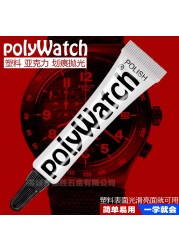 Polywatch Acrylic Raw Glass Repair Polishing Paste Scratch Remover Glasses Repair Sanding Paste Watch Glass Repair Tools