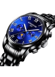 New Steel Band Business Waterproof Watch Men's Luxury Watch Fashion Luminous Male Watch Quartz Classic Wrist Watches For Men