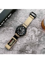 22mm Watchband For Galaxy Watch 4 46mm Nylon Sport Strap For UAG Samsung Gear S3 Amazfit Bip Huawei Gt 2 Pro For Huawei GT2 46mm