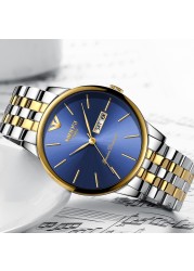 NIBOSI Men's Watches Top Brand Luxury Quartz Watch for Men Montre Homme Wrist Watches Waterproof Clock Relogio Masculino