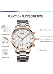 NIBOSI 2021 New Men's Watch Waterproof Luxury Brand Quartz Watch Men Sports Fashion Casual Business Watch Relogio Masculino