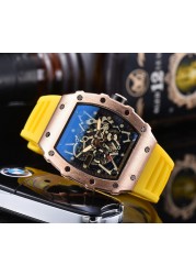 2022 RM Luxury Quartz Watches Mens Automatic Watch for Men Designer Wrist Watch Water Resistant Reloj Hombre