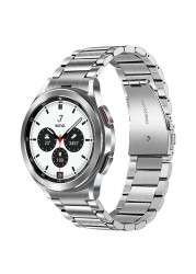 Business Metal Strap For Samsung Galaxy Watch 4 Classic 46mm 42mm 44mm 40mm Stainless Steel No Gaps Band Bracelet For Man Woman