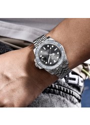 PAGANI New Design Men Mechanical Wristwatches Sport Waterproof Watch for Men Sapphire Glass Automatic Watch Relogio Masculino