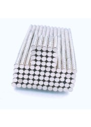 50/100/200/500pcs Small Small Round Magnet 1x1 2x1 2x2 3x2mm Neodymium Permanent Magnet NdFeB Super Strong Strong Magnet