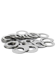 0.1 0.2 0.3 0.5mm Ultra-thin Flat Washer 304 Stainless Steel Adjust Flat Gasket of Thick Ultra-thin Chip Din988 M2~M40 10pcs