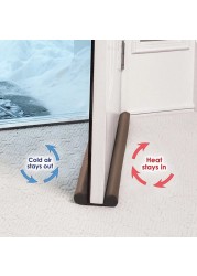 New 4 Color Bottom Door Sealing Strip Stopper Guard Wind Dust Weather Stripping Burlete Puerta Casa Soundproof Sealer Protector