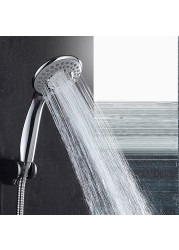 Zhangji Water Saving Rainfall Adjustable 3 Modes High Pressure Shower Head Mist Massage Bathroom Accessories ABS Shower