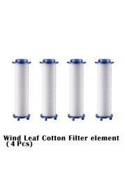 8pcs head shower filter cotton set used for cleaning and filtering shower head