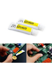 3pcs Thermal Paste Grease Conductive Glue Radiator Plaster Adhesive Glue Chip VGA RAM LED Cooler Radiator Cooling Viscosity Good