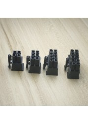 30pcs/1set 5557 4.2mm Black Male Plug Shell for PC Power Connectors Housing 2P 4P 6P 8P 10P 12P 14P 16P 18P 20P 24PIN