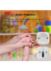 WiFi Smart Plug 16A EU Socket Tuya Smart Life APP Work with Alexa Google Home Assistant Voice Control Energy Monitoring Timing