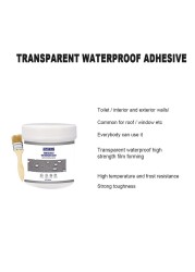 30/100/300g Transparent Agent Waterproof Toilet Anti Spill Glue Strong Fastening Adhesives Sealant Invisible Glue Bathroom LBS